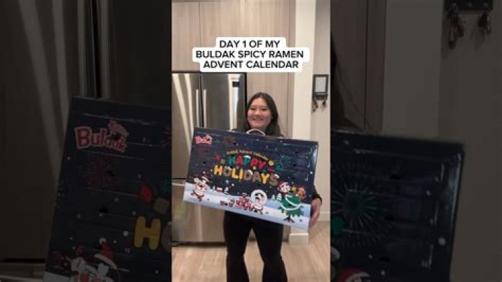 Buldak Advent Calendar: A Spicy Countdown To The Holidays